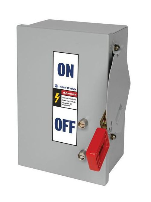 Allen Bradley 1494H-EF3N Non-Fusible Heavy Duty Safety Disconnect Switch Allen Bradley 1494H-EF3N Non-Fusible Heavy Duty Safety Disconnect Switch
