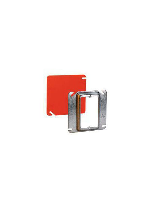 Crouse-Hinds Series AMR0 3/4 to 1-1/2 Inch Steel Round Adjustable Square Box Mud Ring Crouse-Hinds Series AMR0 3/4 to 1-1/2 Inch Steel Round Adjustable Square Box Mud Ring