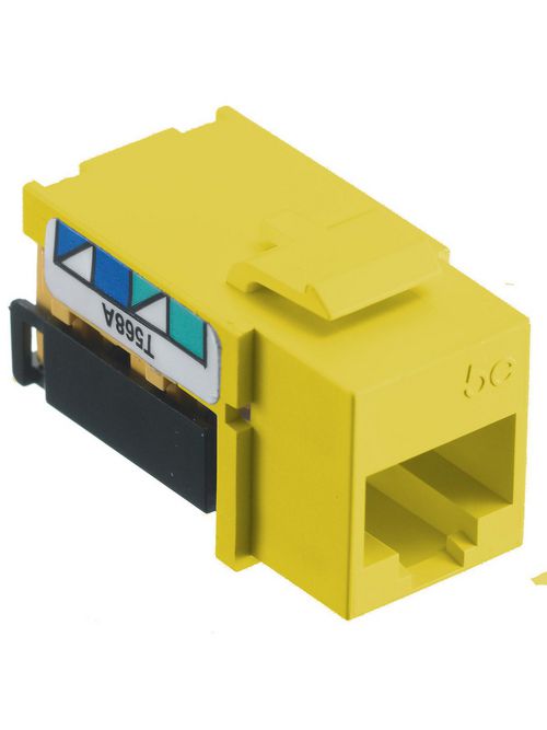 Product image for HPW NSJ5EY25 JACK, NSJ,CAT5E,8POS,U
