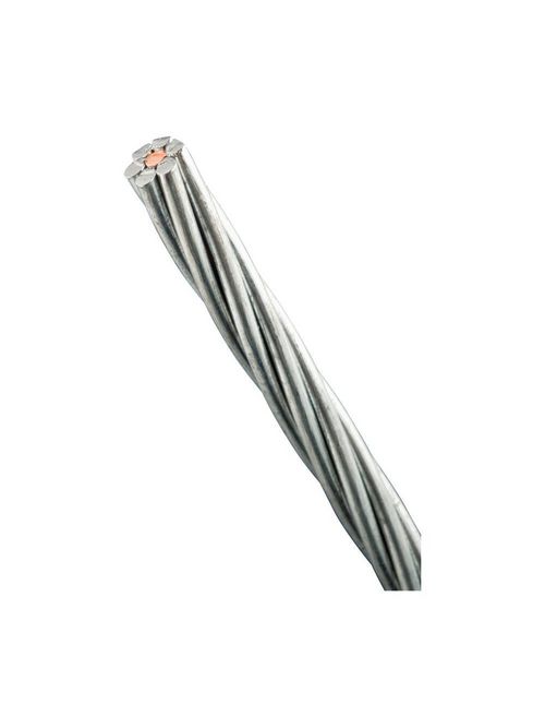 Product image for Erico CC5A04 Galvanized Theft Deterrent Cable, 0.485 ?/1000' Resistance, 250' Cable