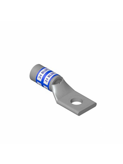 Color-Keyed 256-30695-424 #8 AWG 1-Hole 1/2 Inch Bolt Copper Standard Barrel Lug Color-Keyed 256-30695-424 #8 AWG 1-Hole 1/2 Inch Bolt Copper Standard Barrel Lug