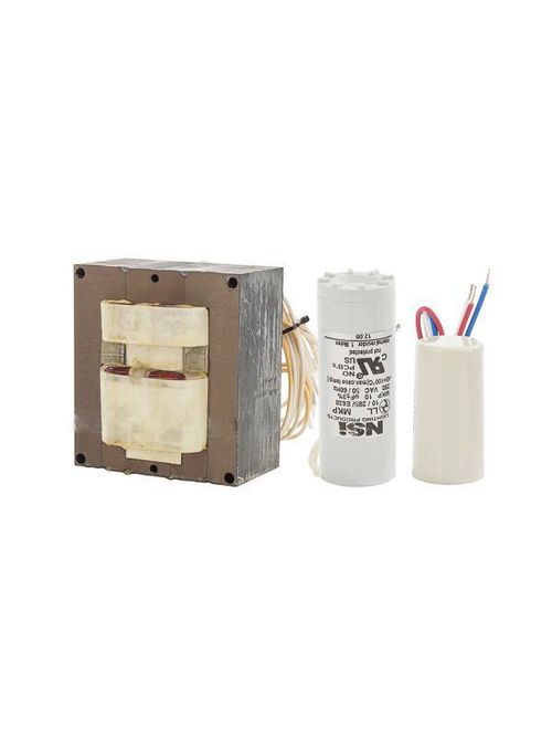 Product image for NSI BKS400Q 400 W Quad High Pressure Sodium Ballast Kit with Hardware/Cap/Ignitor/Bracket