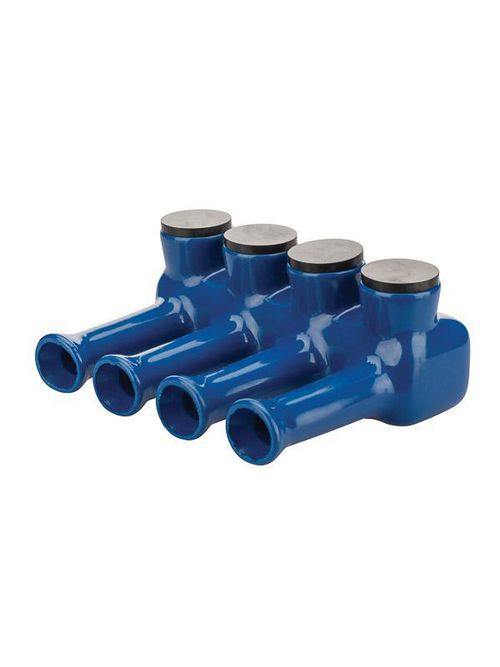 NSI IPLW3/0-4 4-Wire 1/0 to 3/0 AWG Polaris Blue Multi-Cable Tap Connector NSI IPLW3/0-4 4-Wire 1/0 to 3/0 AWG Polaris Blue Multi-Cable Tap Connector