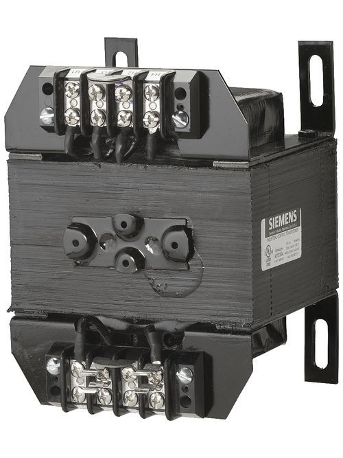 Siemens Industry MT0500A 500 VA 240 x 480 VAC Primary 110/115/120 VAC Secondary Industrial Control Transformer Siemens Industry MT0500A 500 VA 240 x 480 VAC Primary 110/115/120 VAC Secondary Industrial Control Transformer