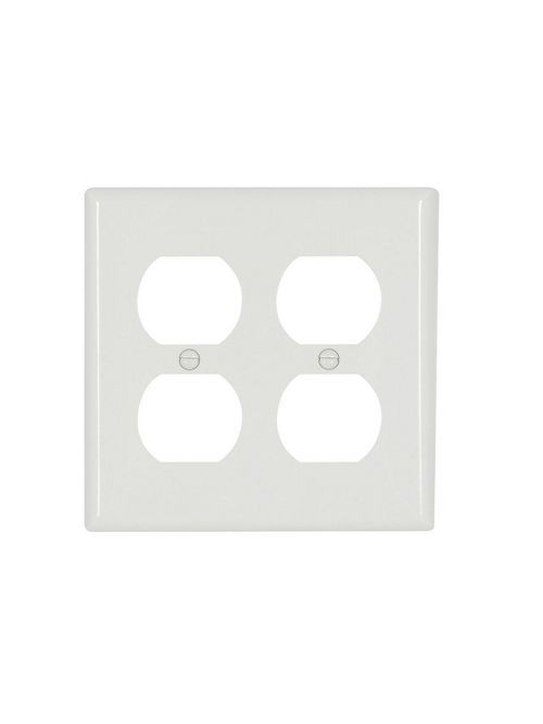 Product image for EWD 5150W-BOX Wallplate 2G Duplex R
