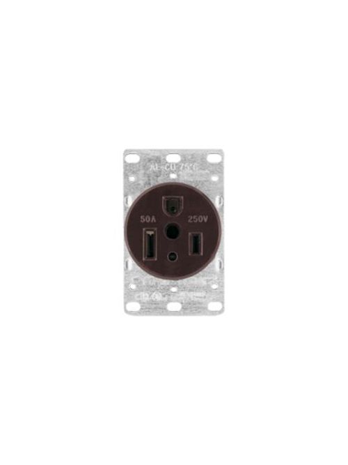 Product image for EWD 5709N Recp Single Flush 50A 250
