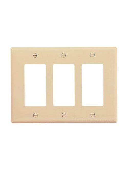 Product image for EWD PJ263V Wallplate 3G Decorator P