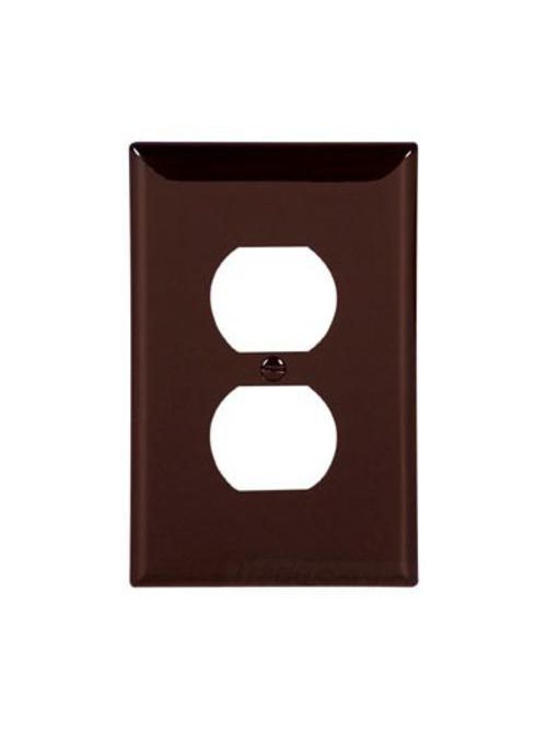 Product image for EWD PJ8B Wallplate 1G Duplex Poly M
