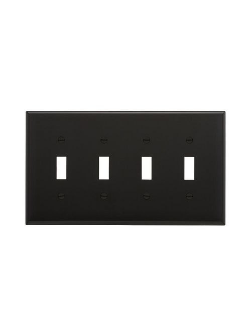 Product image for EWD PJ8BK Wallplate 1G Duplex Poly