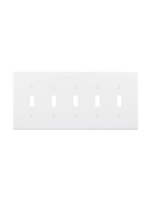 Product image for EWD PJ5W Wallplate 5G Toggle Poly M