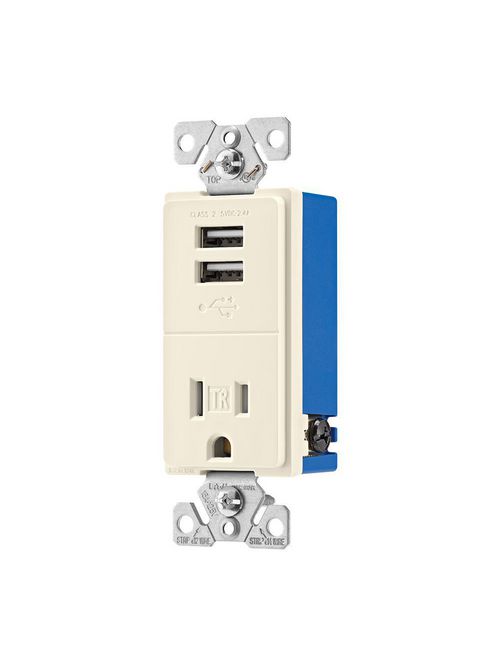 Product image for EWD TR7741LA-BOX USB 2.4A SINGLE RE