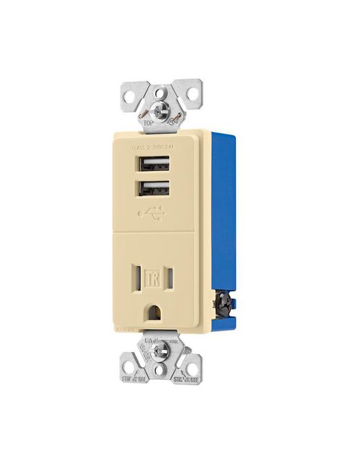 Product image for EWD TR7741V-BOX USB 2.4A SINGLE REC