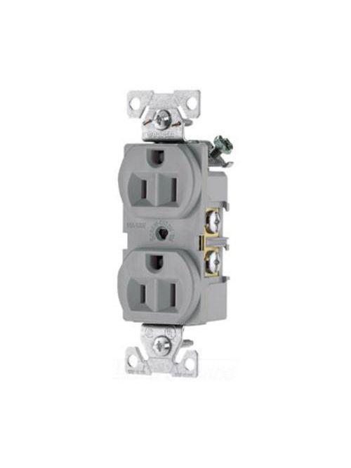 EWD BR15GY Recp Duplex 15A 125V 2P3 EWD BR15GY Recp Duplex 15A 125V 2P3
