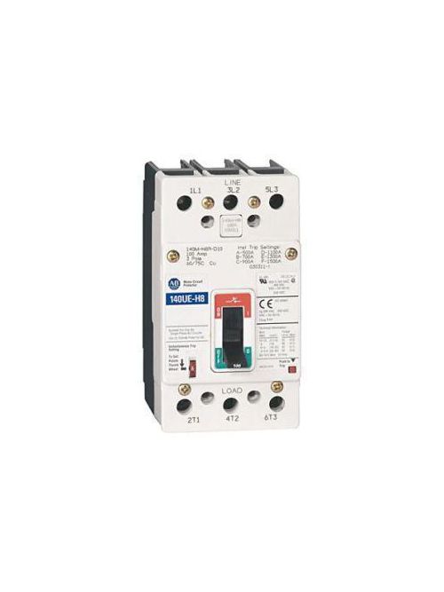 Product image for A-B 140U-H2C3-C15-A H Frame Molded Case Ckt - Bkr