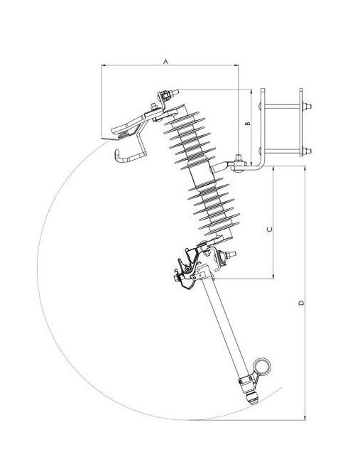 MACLEAN SC15HG110-D 100AMP 15KVCUT-OUT POLY 110BIL W/ BRACKET MACLEAN SC15HG110-D 100AMP 15KVCUT-OUT POLY 110BIL W/ BRACKET