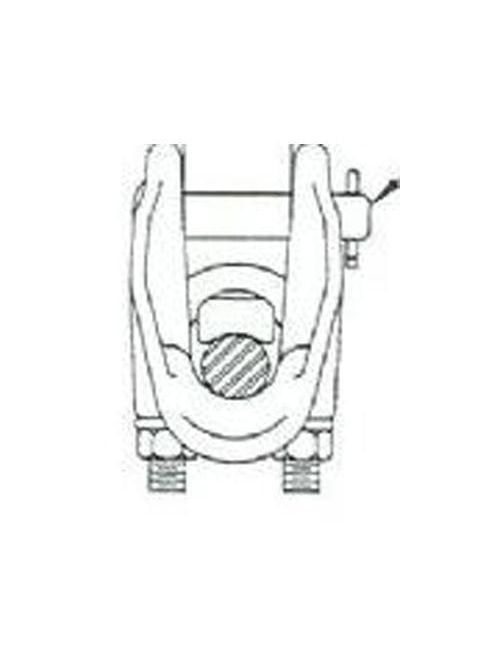 MACLEAN FSC60 DUCTILE IRONSUSPENSION CLAMP .20-.60-IN MACLEAN FSC60 DUCTILE IRONSUSPENSION CLAMP .20-.60-IN