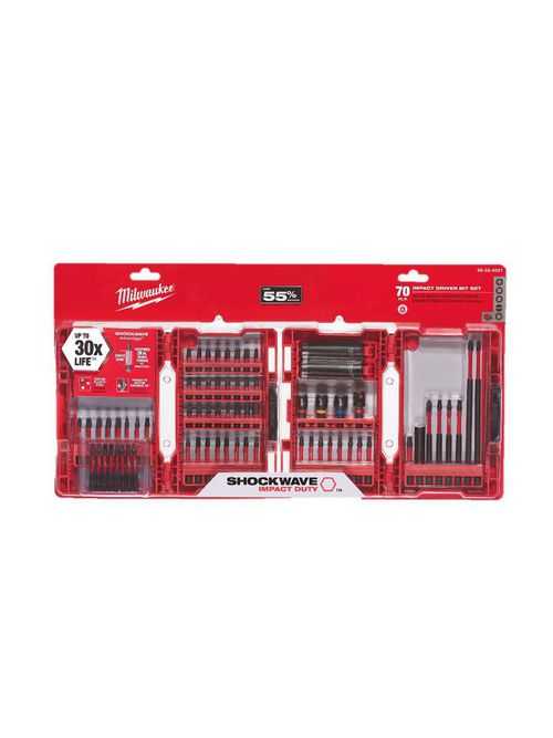 Product image for Milwaukee 48-32-4021 70 Pc. Drill & Driv