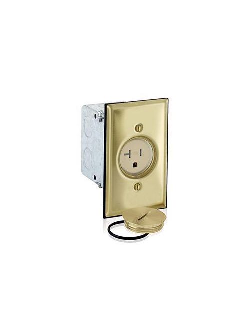 LEV 5349-TFB 5-20R FLOOR BOX TR BR LEV 5349-TFB 5-20R FLOOR BOX TR BR