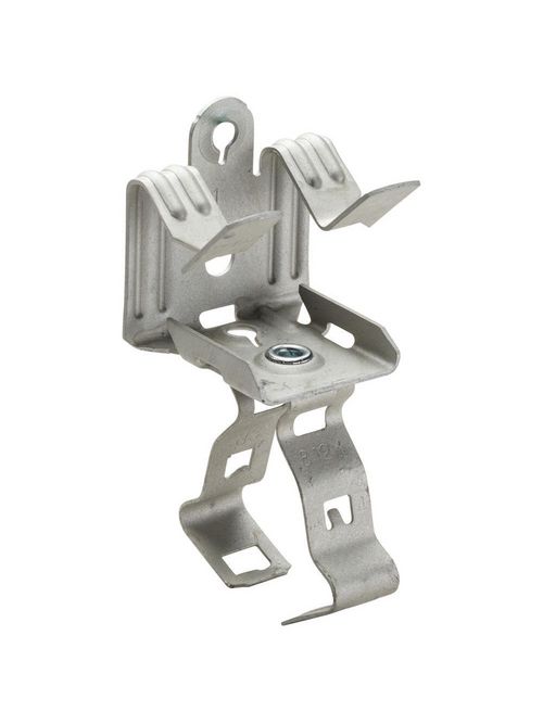 Product image for Caddy 812M1318 EM-M Conduit/Pipe to Flange Clip, Spring St. 1/2", 3/4" EMT, 13/16"-1 1/8" Fl.