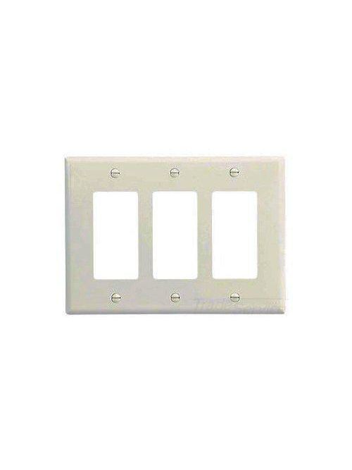 Product image for EWD PJ263W Wallplate 3G Decorator P