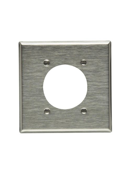 Product image for EWD 93227-BOX Wallplate 2G Sgl Recp