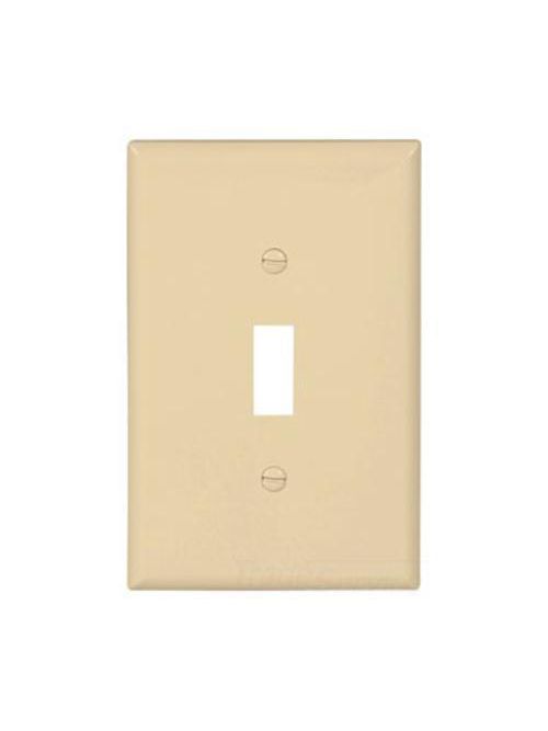 Product image for EWD PJ1V Wallplate 1G Toggle Poly M