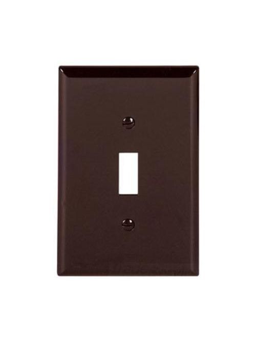 Product image for EWD PJ1B Wallplate 1G Toggle Poly M