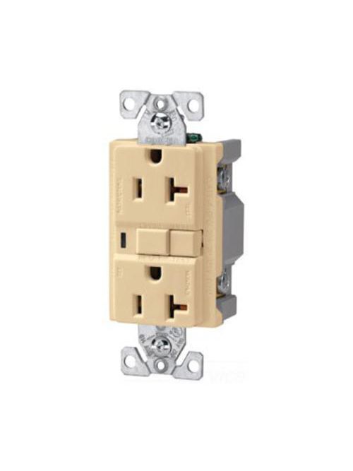 Product image for EWD VGF20V GFCI Deco Duplex 20A 125