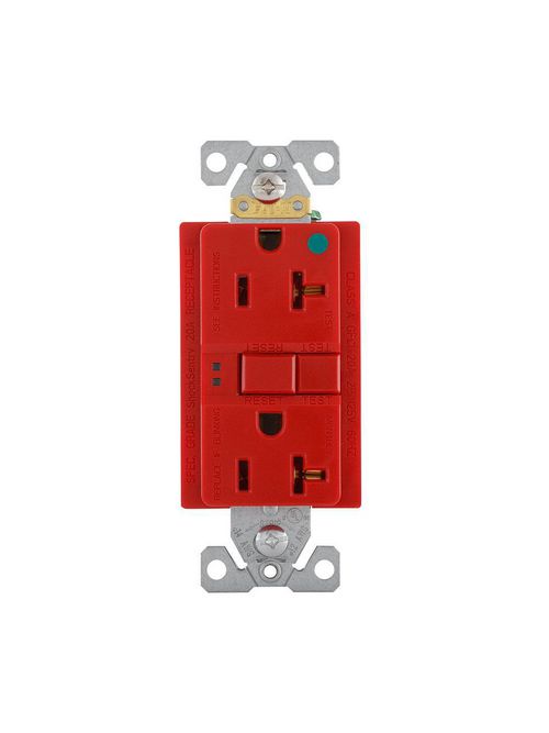 Product image for EWD SGFH20RD GFCI HG ST Duplex 20A