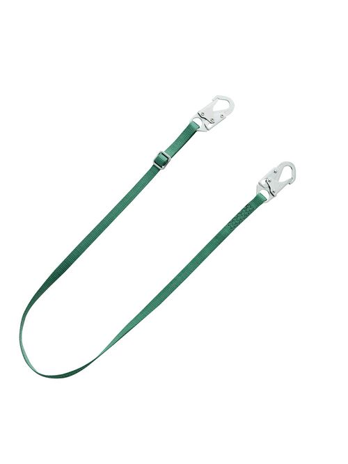 Product image for MSA 10201456 V-SERIES STANDARD SINGLE-LEG ADJUSTABLE RESTRAINT LANYARD 6FT 36C SMALL SNAPHOOKS