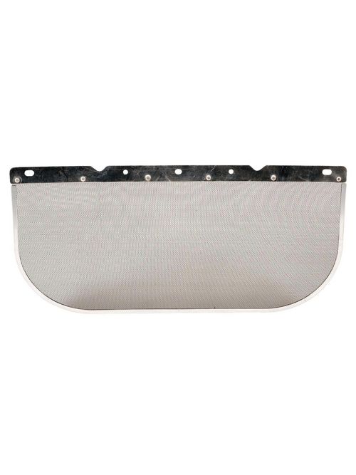 Product image for MSA 10158822 8IN X 16.5IN MESH ALUM BOUND SHIELD