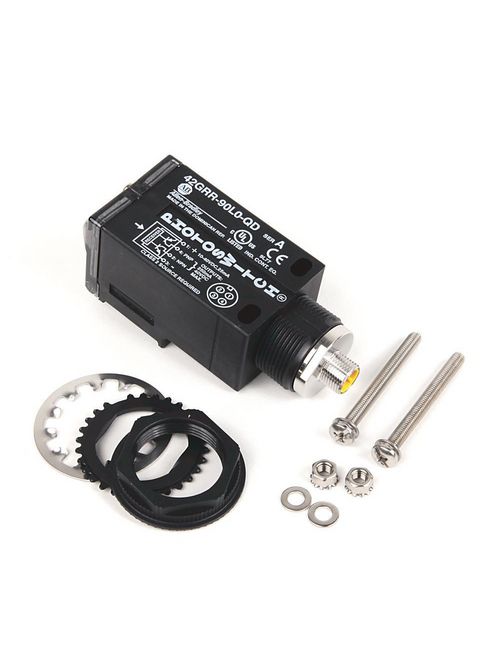 Product image for Allen Bradley 42GRR-90L2-QD Series 9000 LaserSight Photo Sensor