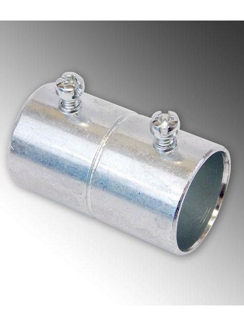Product image for AFC 0509-06-00 SK300 3" Setscrew Couplings, Hex Head Screws, Steel, Zinc Plated (6/carton)