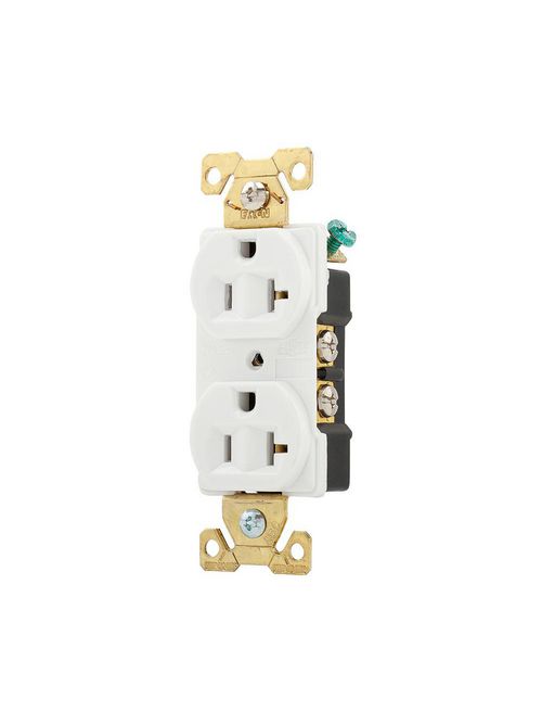 Product image for EWD AH5352W Recp Duplex 20A 125V 2P
