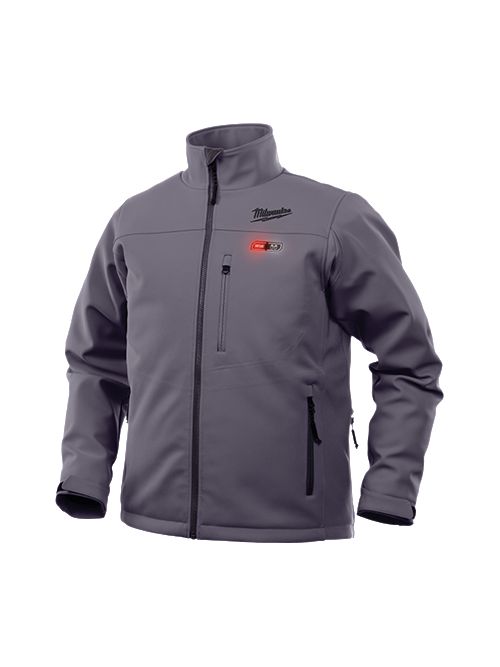 Product image for Milwaukee 202G-21L M12™ Heated ToughShell™ Jacket Kit L (Gray)