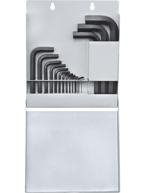 Product image for Proto J4986 Hex Key Set 18 Pc Fractional