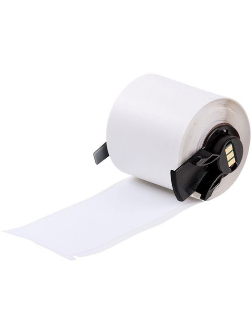 Brady PTL-38-422 4 x 1.9 Inch White Polyester Portable Printer Label Brady PTL-38-422 4 x 1.9 Inch White Polyester Portable Printer Label