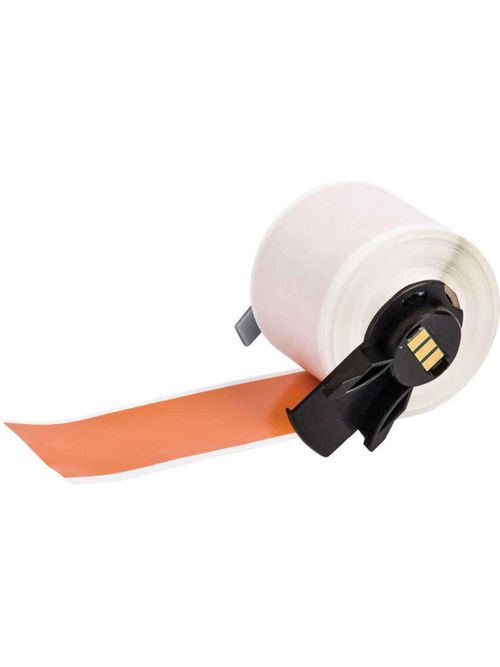 Brady PTL-43-439-OR 1.9 Inch x 50 Foot Orange Vinyl Portable Printer Label Brady PTL-43-439-OR 1.9 Inch x 50 Foot Orange Vinyl Portable Printer Label