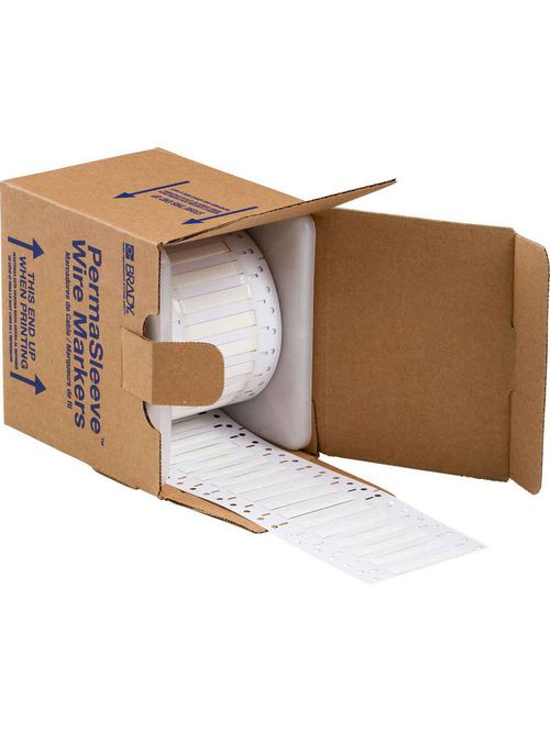 BRADY LSZH-187-2-WT-S Wire Mkr,THT, BRADY LSZH-187-2-WT-S Wire Mkr,THT,