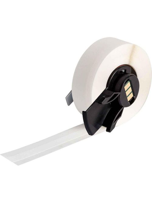 Brady PTLTB-498-318 0.318 Inch x 30 Foot White Vinyl Portable Printer Label Brady PTLTB-498-318 0.318 Inch x 30 Foot White Vinyl Portable Printer Label