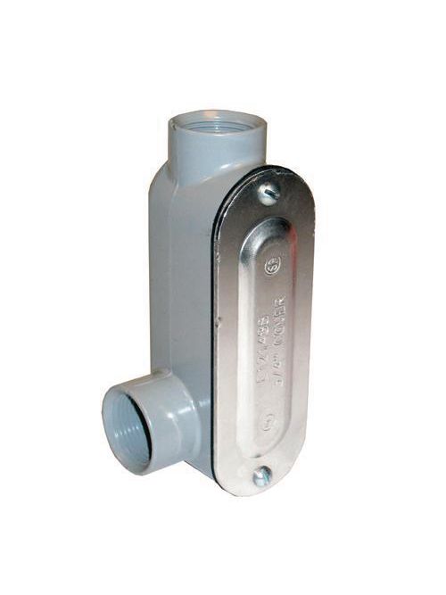 Product image for Appleton LL50DCG 1/2" Threaded Aluminum Ll Body Cover