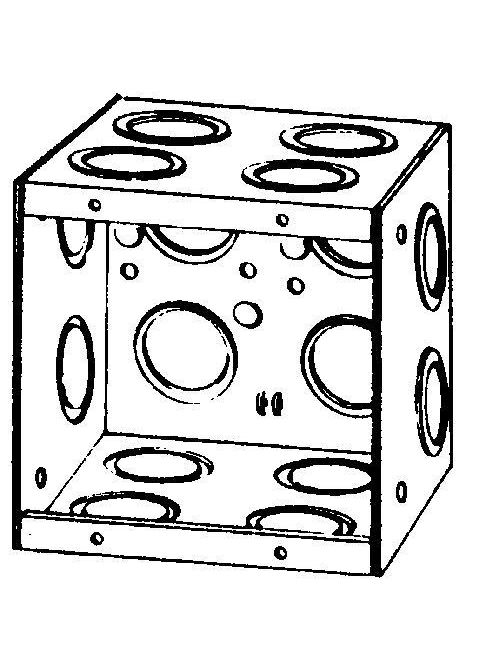 Appleton M2-350 2-Gang 3-1/2" Deep Masonry Box