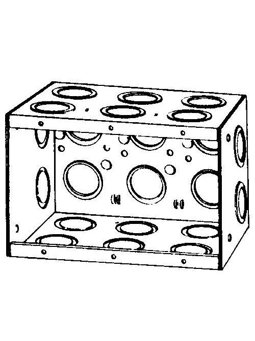 Appleton M3-350 3-Gang 3-1/2" Deep Masonry Box