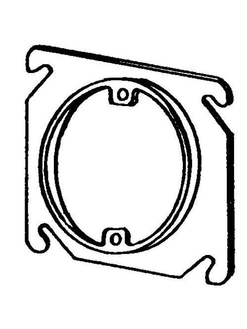 Appleton Group 8461E 1/4 Inch Raised 1.5 In Steel Square Box Cover Appleton Group 8461E 1/4 Inch Raised 1.5 In Steel Square Box Cover