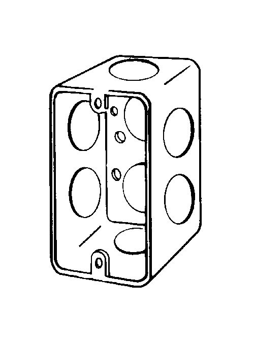 Product image for Appleton 4CS-3/4 4" x 2-1/8" Handy Box