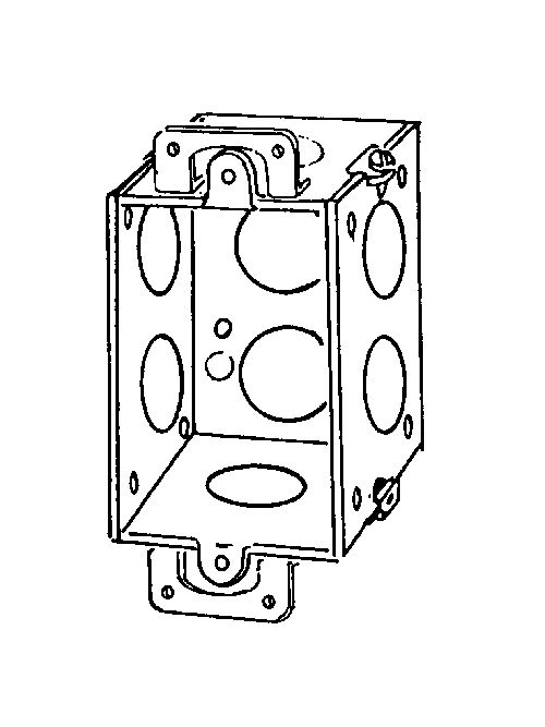 Appleton 111 3 x 2" Square Corner Switch Box