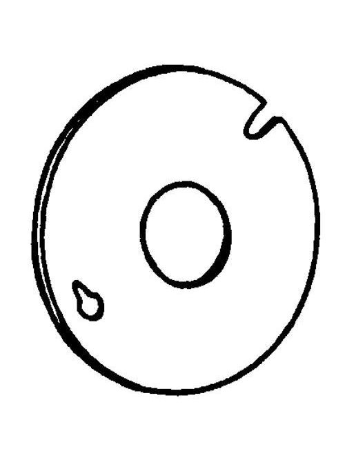 Product image for Appleton 8413 4" Octagonal Cover, 1/2" Knockout