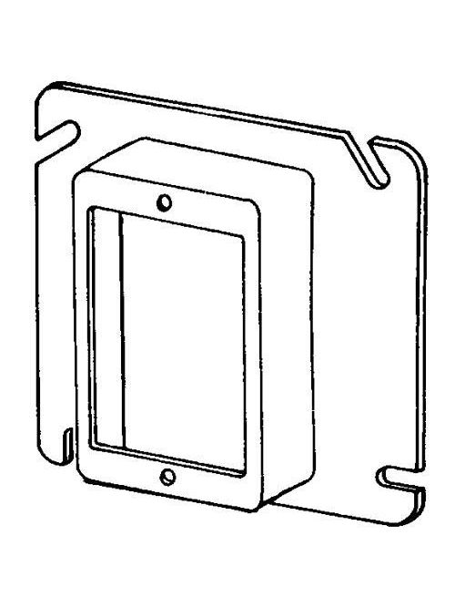 Product image for Appleton 8485 4-11/16" Square 3/4" Raised Cover