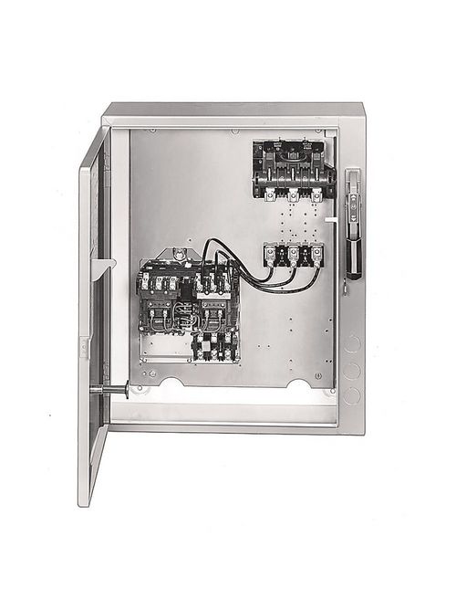 Allen Bradley 506-CACD-25R NEMA Size 2 Disconnect Type Reversing Combination Starter Allen Bradley 506-CACD-25R NEMA Size 2 Disconnect Type Reversing Combination Starter