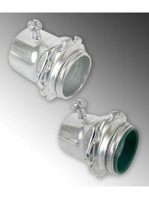 AFC 0411-04-00 SC400 4" Steel Setscrew Connectors, Uninsulated Throat, Tubular Steel (4/carton) Product image for AFC 0411-04-00 SC400 4" Steel Setscrew Connectors, Uninsulated Throat, Tubular Steel (4/carton)
